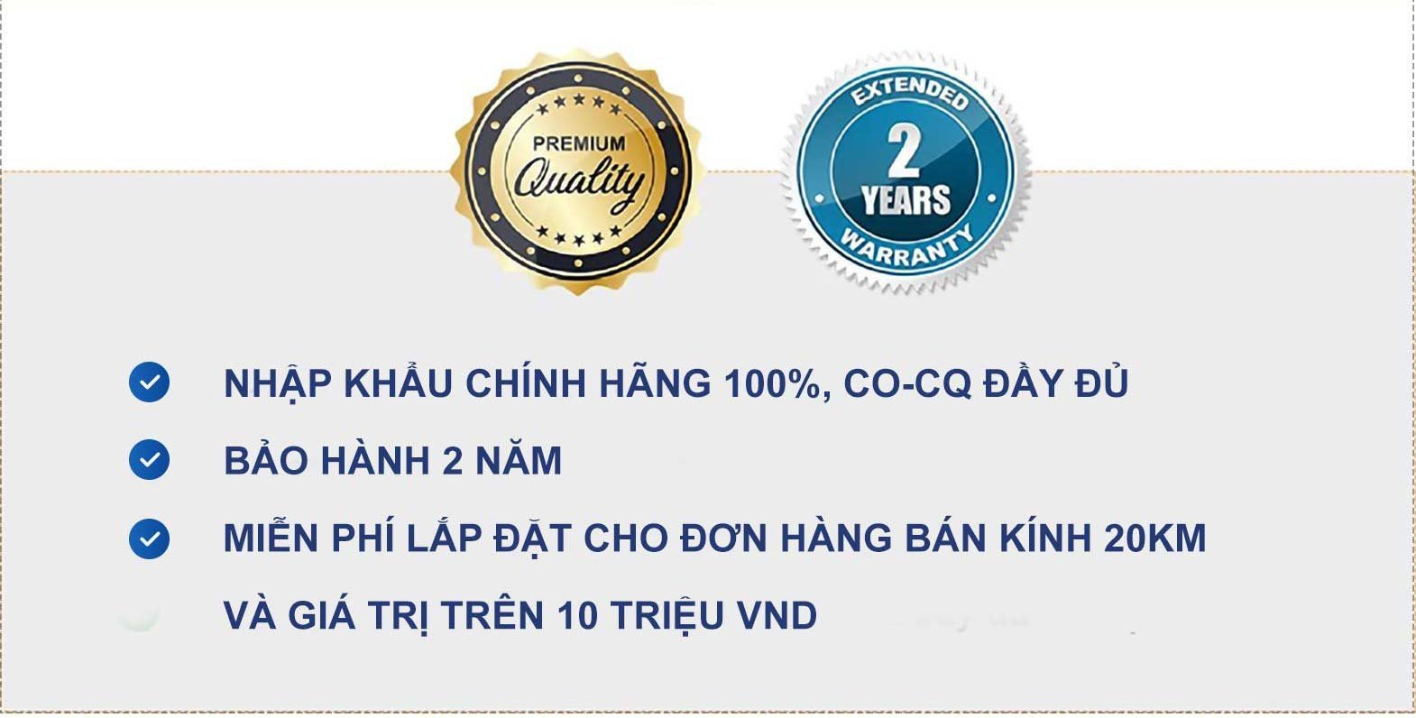 CHÚNG TÔI CAM KẾT CHO BẠN